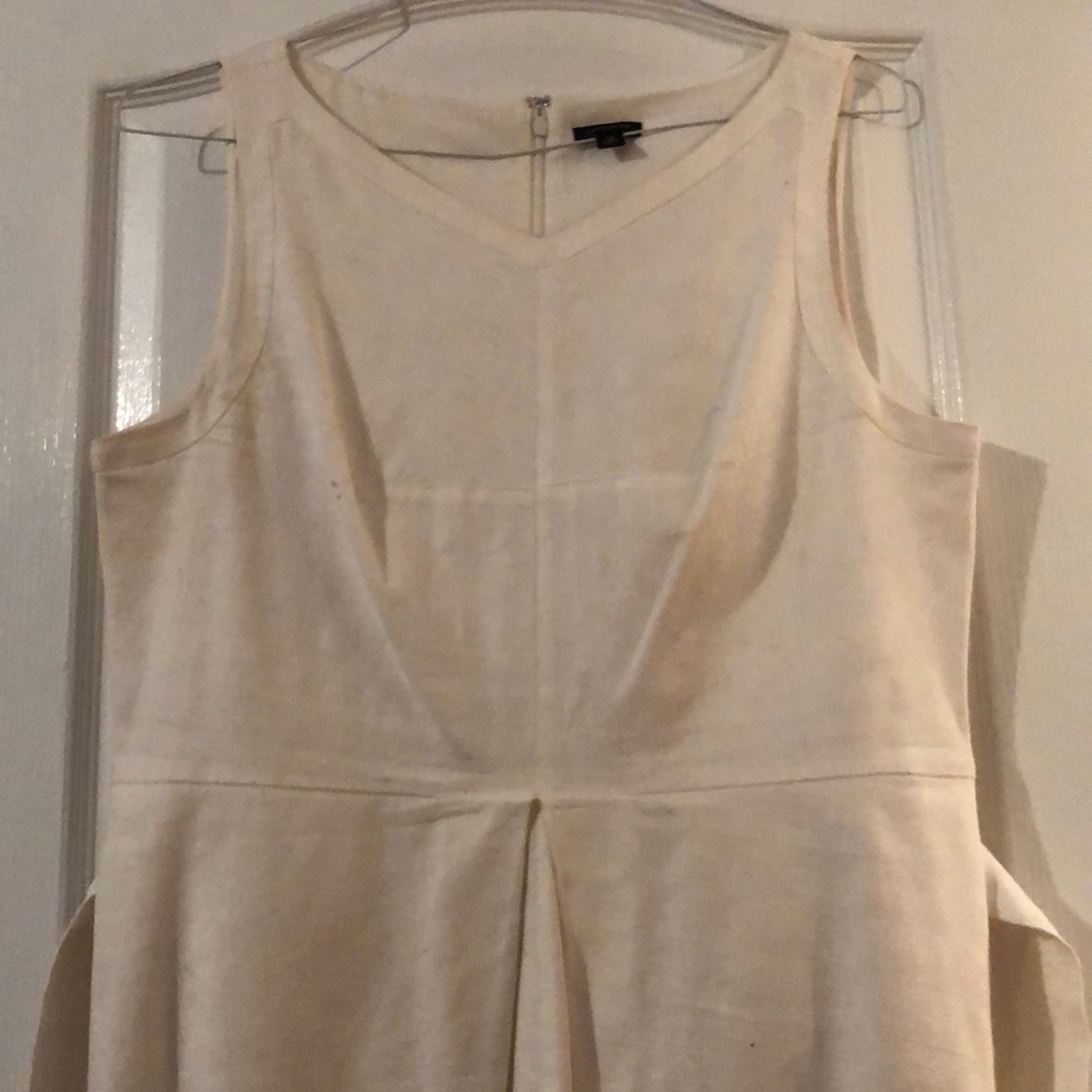 tie up white dress